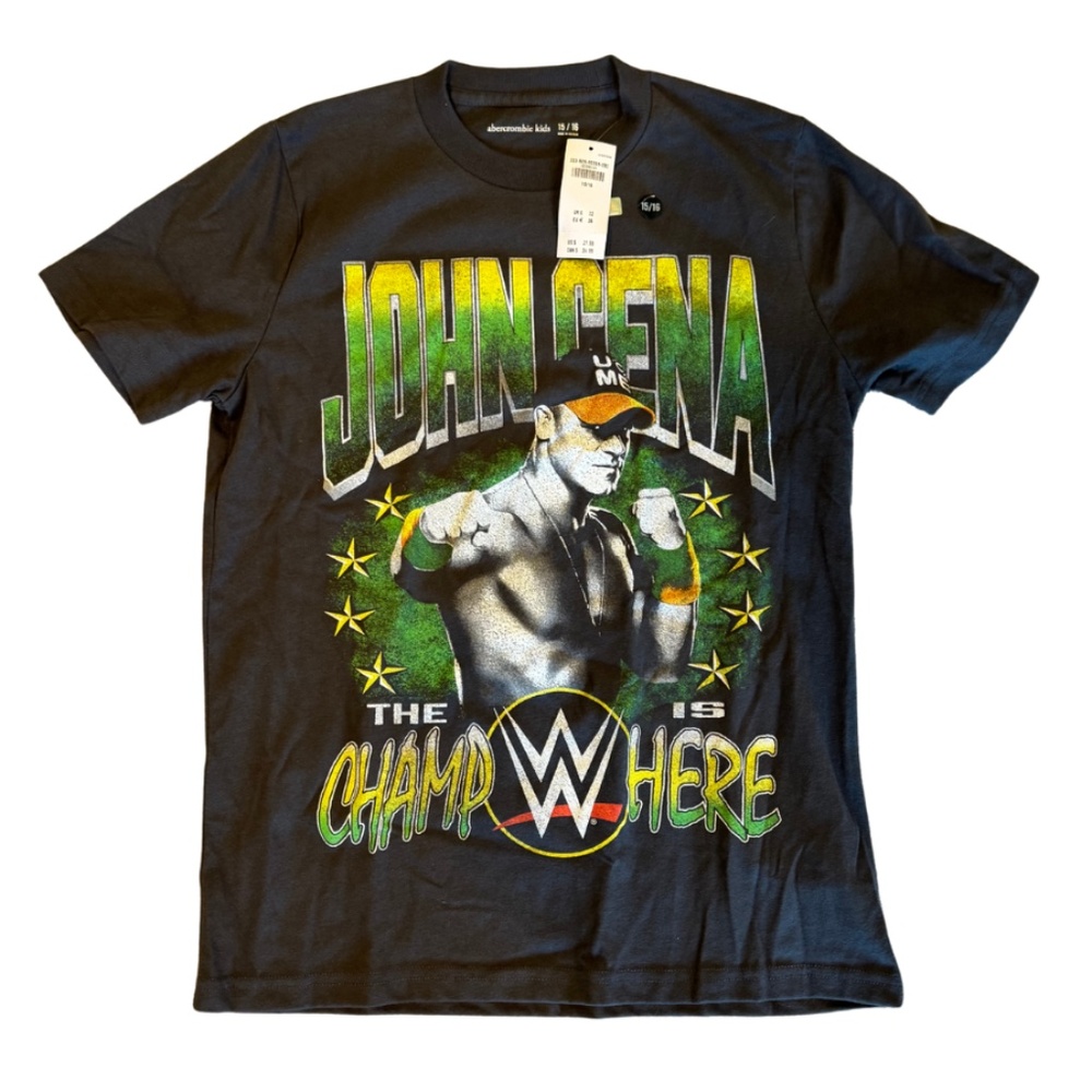 NWT Abercrombie Kids John Cena Graphic Tee